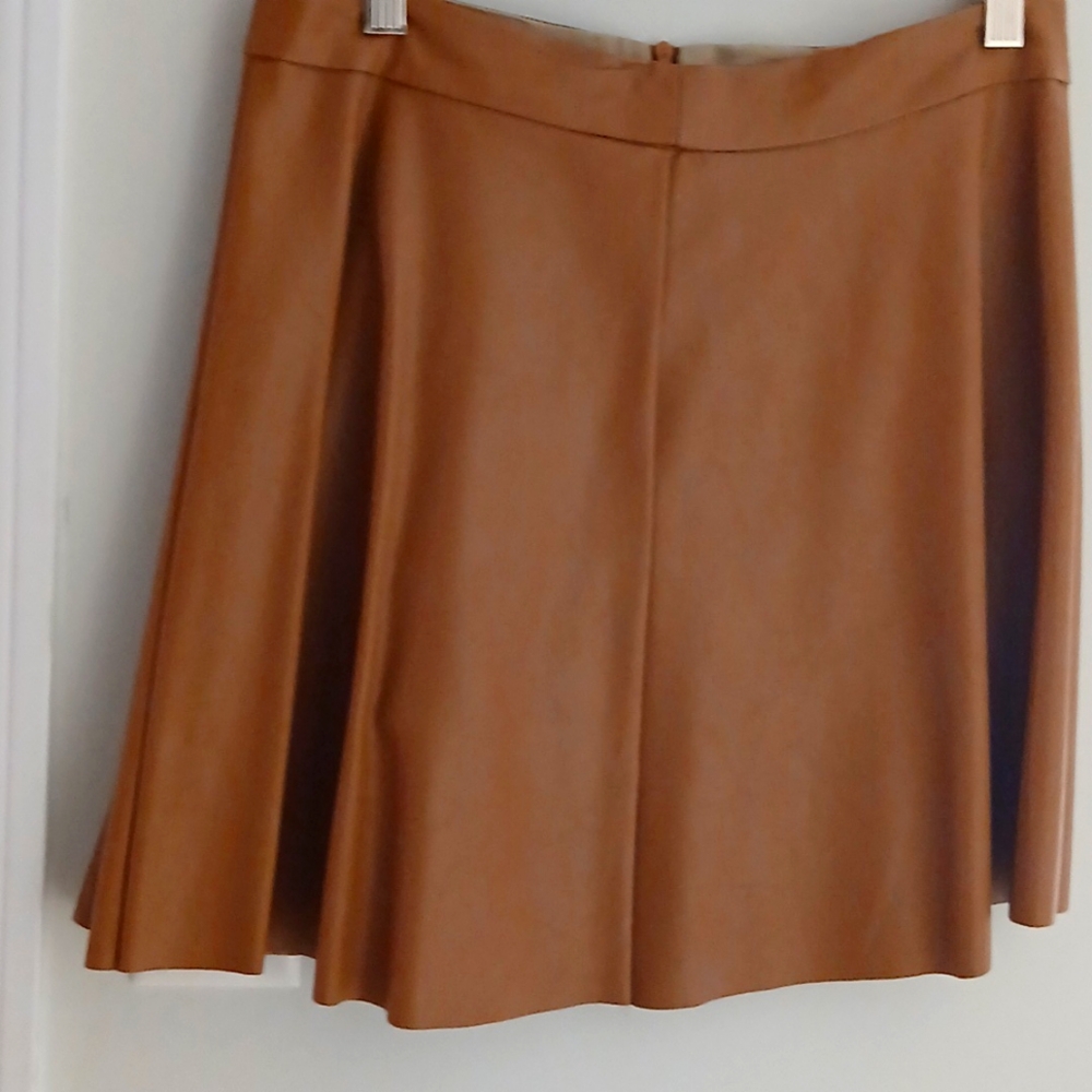 Skirt and top Size L Coffee Brown